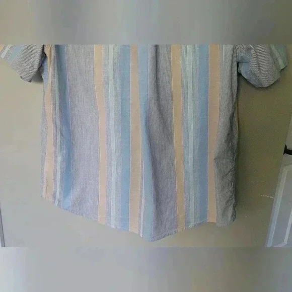 U.S. Polo Assn. Short Sleeve striped Buttondown Shirt Mens size 2X - Picture 11 of 11